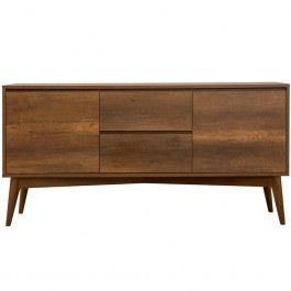 Μπουφές Vina 869VEL1735 170x45x82,5cm Walnut WALNUT