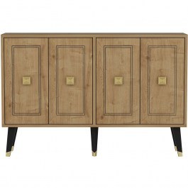 Μπουφές Hartin 327ODS1226 120x30x80cm Oak OAK