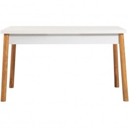 Τραπέζι Costa Masa 869VEL5223 120x75x77cm Pine-White WHITE