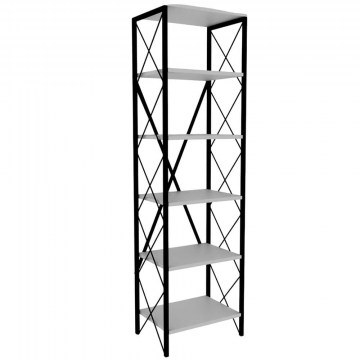 Floor Shelf Suadiye 854KLN3614 50x30x180cm White