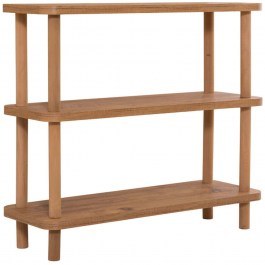 Ραφιέρα Δαπέδου Step 688DRA1204 80x28x75cm Pine NATURAL