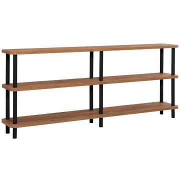 Console Zen 688DRA1212 180x35x74,9cm Black-Pine