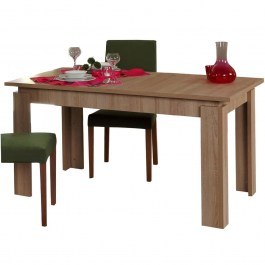 Extendable Table Huqqa 801CMY2914 78/170x80x150cm Light Oak LIGHT OAK