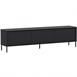 Έπιπλο Tηλεόρασης Imaj 382NRC1129 180x35x45,2cm Marble Effect Black-Anthracite BLACK-ANTHRACITE