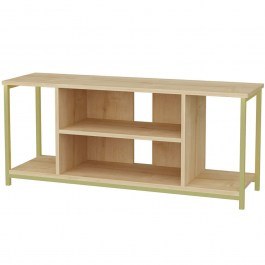 Έπιπλο Tηλεόρασης Rinaldo 322RTC2223 120x35x50,8cm Oak-Gold OAK