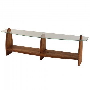 TV Furniture Surf 552NOS1533 160x35x45cm Chestnut-Clear