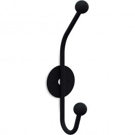 Wall Hanger Rhino 494PYT1167 6x9x24cm Black Wallity BLACK