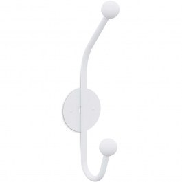 Wall Hanger Rhino 494PYT1169 6x9x24cm White Wallity WHITE