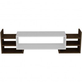 TV Furniture Sema 745DCD3047 115x29,6x38,2cm White-Walnut WHITE-WALNUT