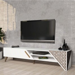 TV Furniture Beril 845HCT5501 180x37x40cm White WHITE