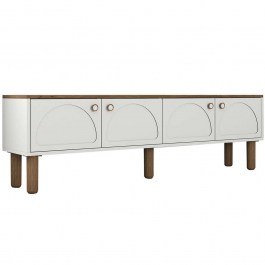 Έπιπλο Τηλεόρασης Bohem 845HCT3112 180x35x53cm White-Oak WHITE-OAK