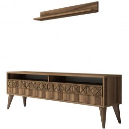 TV Composition Line 845HCT3081 150x30x50cm Walnut WALNUT