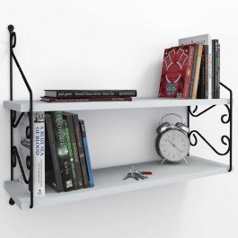 Wall Shelf Seramoni 775DCM1676 72x20x51cm White WHITE