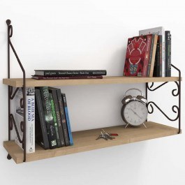 Wall Shelf Seramoni 775DCM1696 72x20x51cm Oak OAK