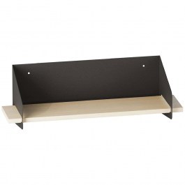Wall Shelf Long Arm 491CRT1305 60x19x20cm Black BLACK
