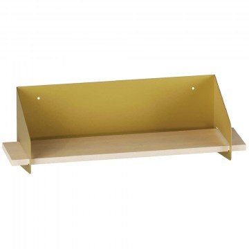 Ράφι Τοίχου Long Arm 491CRT1306 60x19x20cm Gold