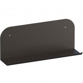 Ράφι Τοίχου Long Pouch 491CRT1309 55x12x23cm Black BLACK