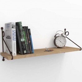 Ράφι Τοίχου Seramoni 775DCM1647 72x20x27cm Oak OAK