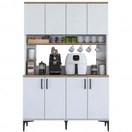 Ντουλάπι Κουζίνας 893RAN4975 120x40x184,2cm White-Oak OAK-WHITE