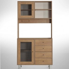 Ντουλάπι Κουζίνας Grano 801CMY5418 96x40x187cm Oak OAK