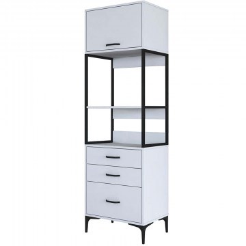 Ραφιέρα Δαπέδου 893RAN4952 60x40x198,6cm White