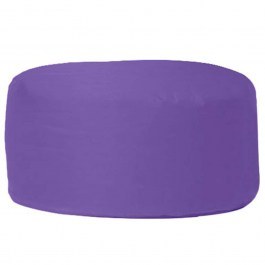 Pouf Waterproof Round 248FRN1315 D55x30cm Purple PURPLE