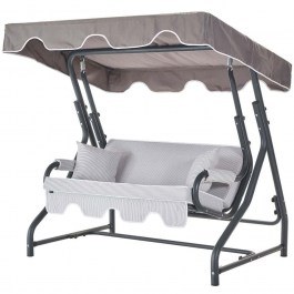 Two-Seater Garden Swing Morus 561CLR1751 170x110x168cm Multi MULTI