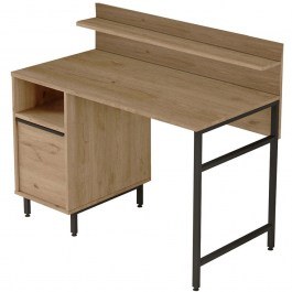 Desk On 956LCS3496 120x60x99,8cm Walnut WALNUT