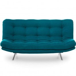 Three-Seater Sofa - Bed Misa 859FTN1317 200x105x95cm Petrol Green PETROL