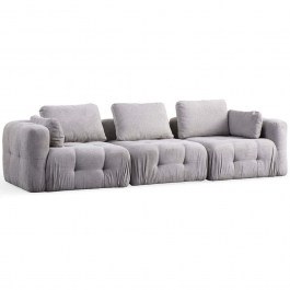 Three-Seater Sofa Amaris 560ARE4120 290x100x65cm Light Grey LIGHT GREY