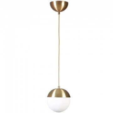 Pendant Lamp Kure 941RTN1220 D15x70cm 1xE27 40W Gold-White Opviq