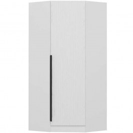 Ντουλάπα Μονόφυλλη Γωνιακή Kale Plus 506MNR2217 74x52x210cm White WHITE