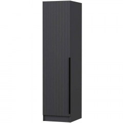 Ντουλάπα Μονόφυλλη Minar Kale 506MNR3604 45x52x210cm Anthracite