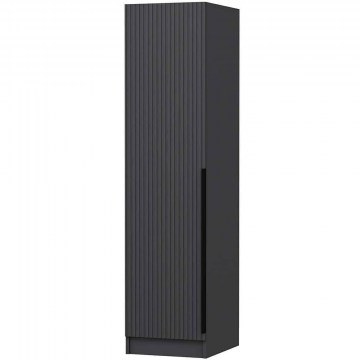 Ντουλάπα Μονόφυλλη Minar Kale 506MNR3604 45x52x210cm Anthracite