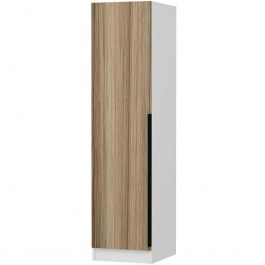 Ντουλάπα Μονόφυλλη Minar Kale 506MNR3634 45x52x210cm White-Oak WHITE-OAK