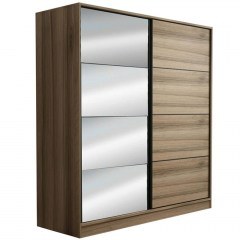 Ντουλάπα Δίφυλλη Kale 506MNR2634 180x52x210cm Oak