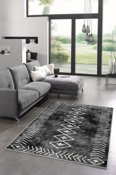 Χαλί W1050 213HFT1458 Black-White Conceptum Hypnose