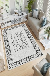 Carpet W1051 213HFT1465 Light Grey-Black 80X120 Conceptum Hypnose LIGHT GREY-BLACK