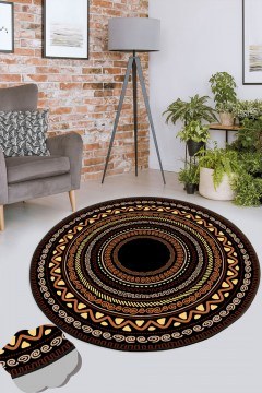 Carpet Mistik Mandala 286CHL7078 Multi 100X100 Round Conceptum Hypnose