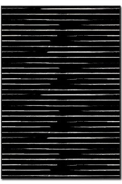 Χαλί Asr Crpt-57 288NGR1866 Black-White Conceptum Hypnose