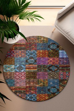 Carpet CT-1190 Y 432WLM1272 Multi 100X100 Round Conceptum Hypnose