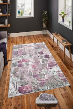 Χαλί Hmnt672 474HFT2160 Purple-Grey Conceptum Hypnose