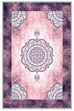 Carpet Hmnt725 474HFT2850 Purple-Ecru 80X150 Conceptum Hypnose