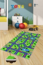Carpet Hmnt458 477HFT1128 Green-Multi 60X100 Conceptum Hypnose GREEN-MULTI