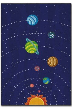 Carpet Hmı Kdc-15 504NGR1631 160X230 Blue-Multi Conceptum Hypnose