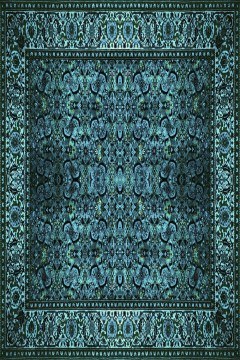 Χαλί Exfab259 593HFT1190 Teal Conceptum Hypnose