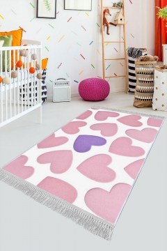 Carpet ELS537 595HFT1456 Pink-White 80X120 Conceptum Hypnose