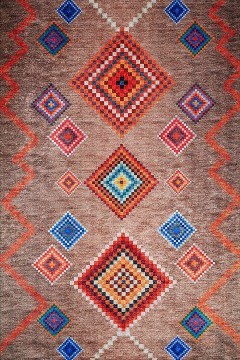 Χαλί Woopamuk015 625HFT1187 Brown-Multi Conceptum Hypnose