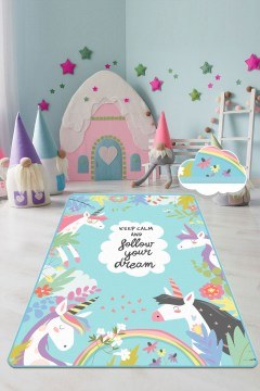 Carpet Cute Unicorn 876CHL1505 Multi 80X120 Conceptum Hypnose