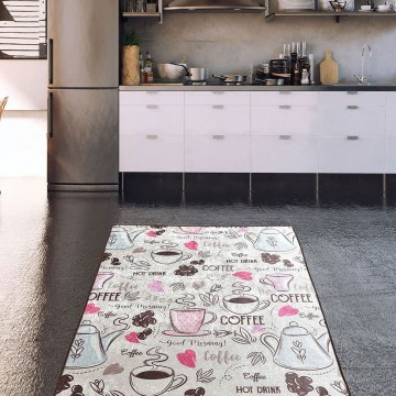 Kitchen Mat Hot Drinks 882CHL2105 80X200 Conceptum Hypnose